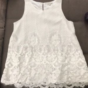 NWOT BEAUTIFUL Lace Tank Top!
